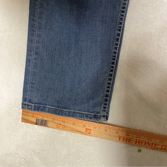 Levi's Men's Jeans 505 Regular Fit Straight Leg Light Wash Size 34 x 32 - Picture 12 of 15